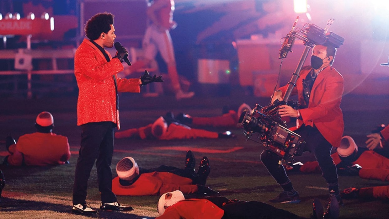 The Weeknd at the Super Bowl